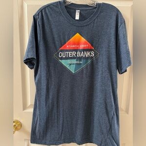 Outer Banks Graphic T-Shirt - Blue